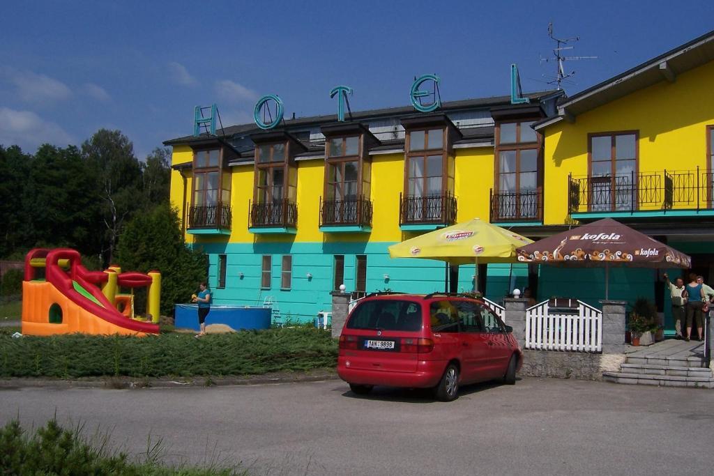 Hotel Sloup Soběslav Exteriör bild